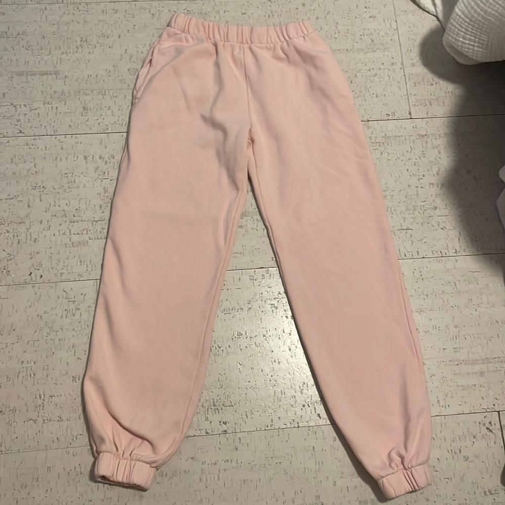 Brandy Melville pink sweats